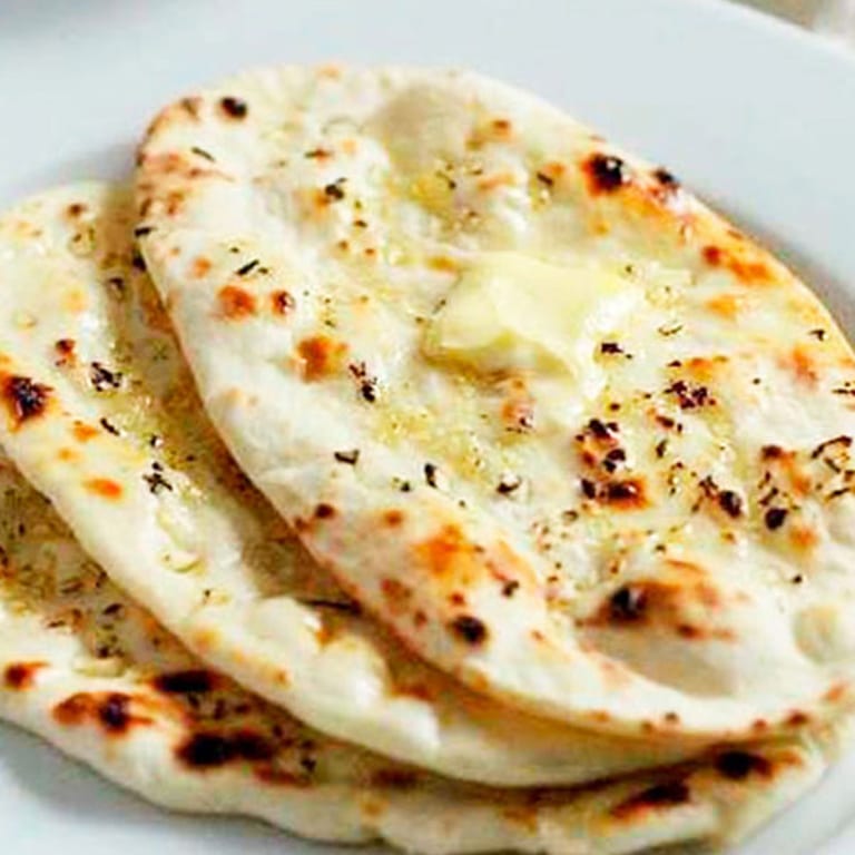 Delicious Butter Naan and Indian Cuisine Favorites